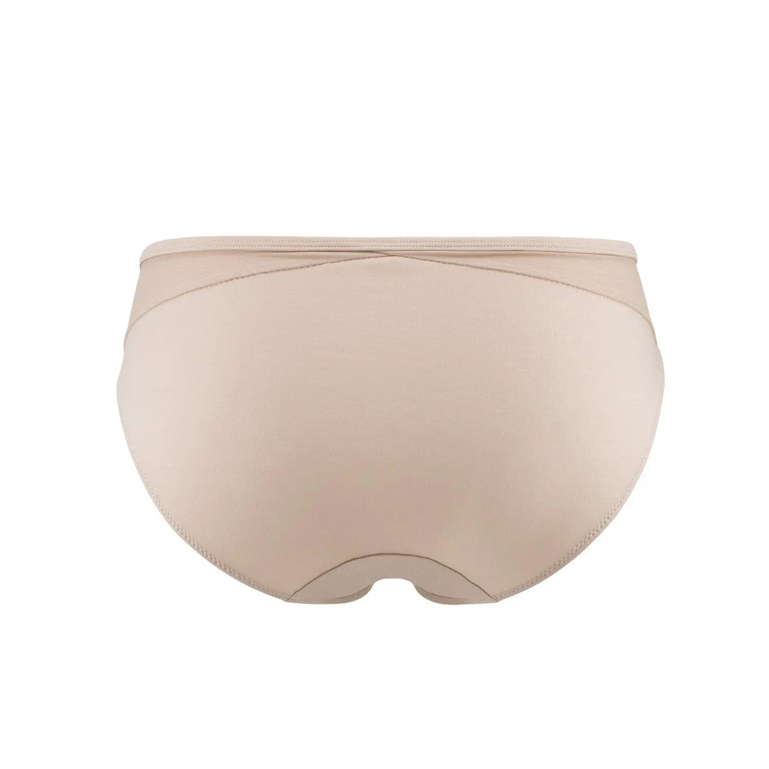 Hope - Silk & Organic Cotton Brief in Skin Tone Colours by Juliemay Lingerie