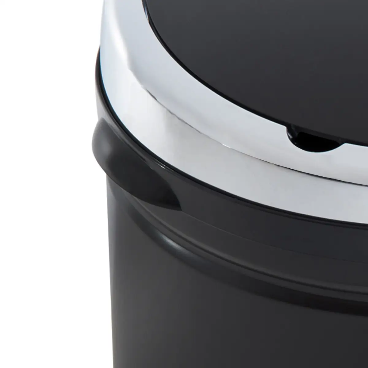 50 L Stainless Steel Sensor Trash Can W/ Bucket-Black by HOMCOM
