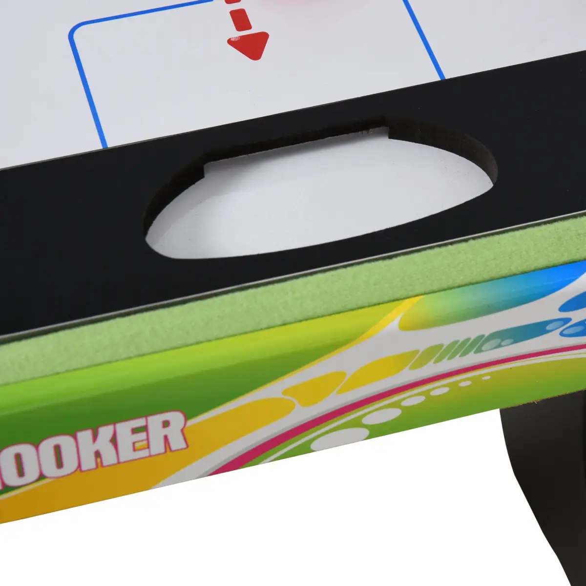 4-in-1 Foldable Game Table Hockey Football Table Tennis & Pool Home Gaming by Unbranded