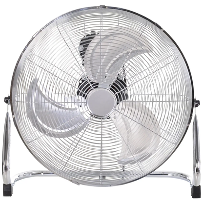HOMCOM 55cm 100W Tower Fan Home Office Moving Oscillation with 3-Speed Wind by Unbranded