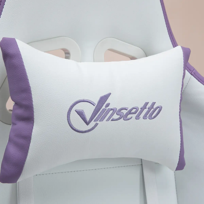 Vinsetto Racing Style Gaming Chair with Reclining Function Footrest, Purple by Vinsetto