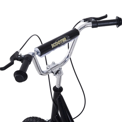 HOMCOM Teen Scooter Adjustable Height Dual Brakes Rubber Wheels Kickstand, by Unbranded