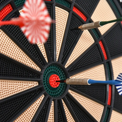 Electronic Dartboard LED Digital Score 27 Games with 12 Soft Darts Ready-to-Play by HOMCOM