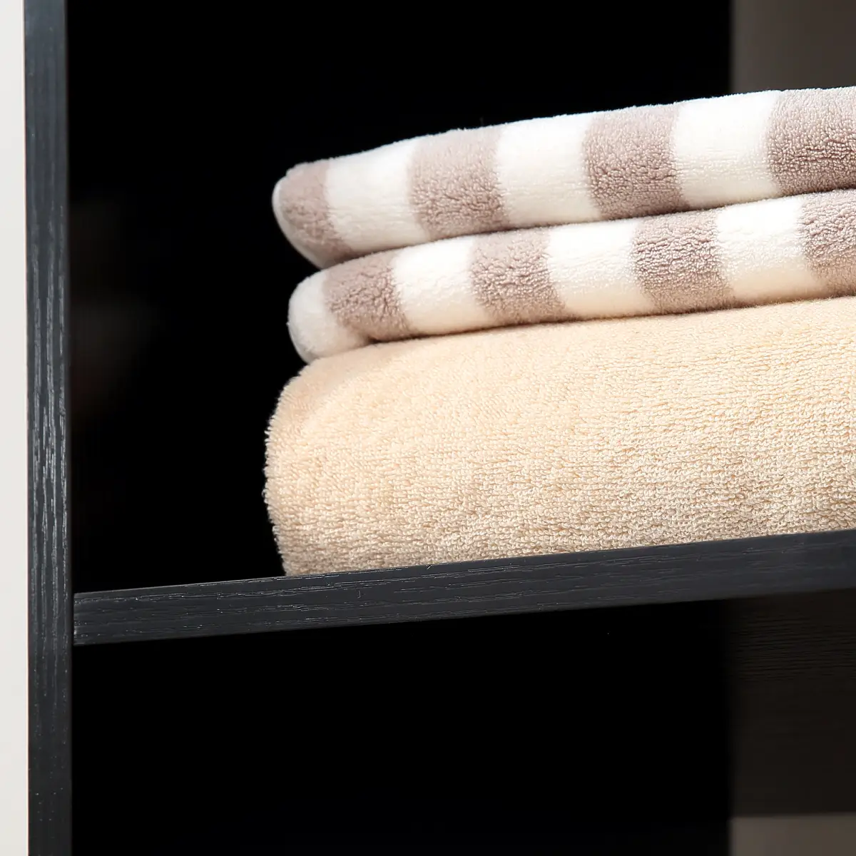 Rolling Open Wardrobe Hanging Rail Storage Shelves for Clothes, Black by HOMCOM