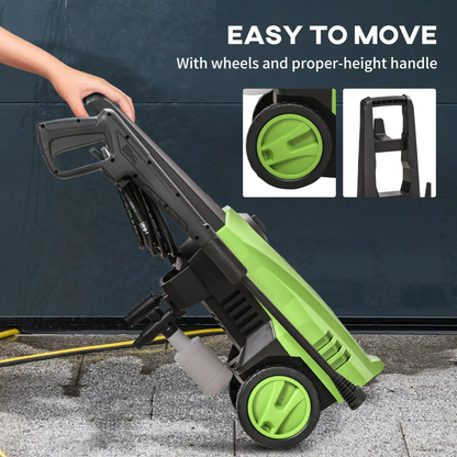 DURHAND High-Performance Power Washer 1800W, 150 Bar, 510 L/h, for Garden, Car by DURHAND