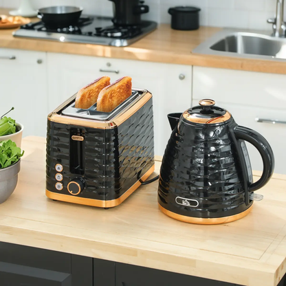 Kettle and Toaster Set by N/A