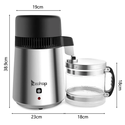 【Replace 23124634】750W Water Distiller Electric Purifier Stainless Steel Glass Water Filters by N/A