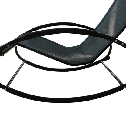 Outsunny Orbital Zero Gravity Rocking Chair, 88H cm by Outsunny