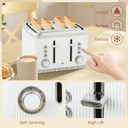 Kettle and Toaster Set by N/A