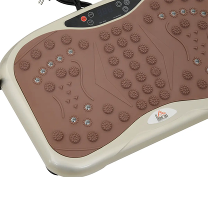 Vibration Plate Machine Fitness Body Shaper Slim Trainer Home Gym HOMCOM by Unbranded