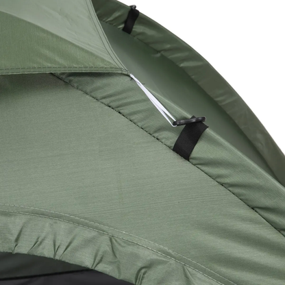 Outsunny Camping Tent for 2 Person Dome Tent w/ Storage Pocket Dark Green by Outsunny