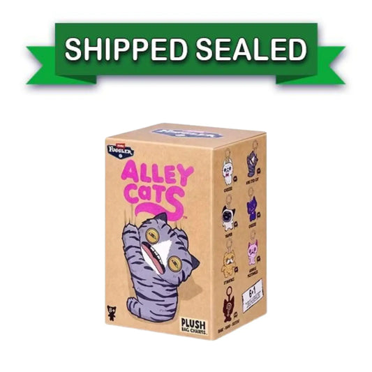 ZURU Fugglers Alley Cats 5" Plush Keychain Blind Box by All Mart Bristol Ltd