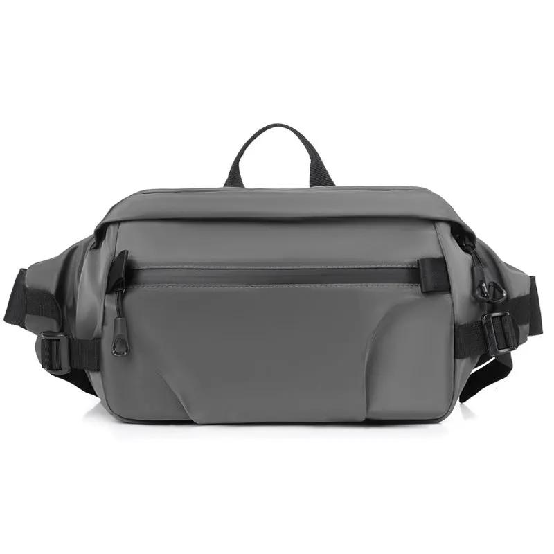 Simple Stylish And Versatile Chest Bag Student Male Commuter Large Capacity Shoulder Bag by Dropshipman