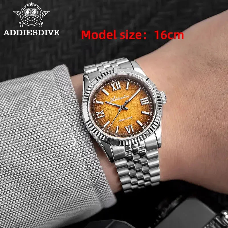 ADDIESDIVE Elegant Watch for Woman Luxury Sapphire Glass VH31 Quartz BGW9 Super Luminous 10Bar Waterproof Wristwatch AD2512 by All Mart Bristol Ltd