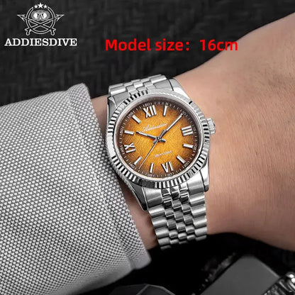 ADDIESDIVE Elegant Watch for Woman Luxury Sapphire Glass VH31 Quartz BGW9 Super Luminous 10Bar Waterproof Wristwatch AD2512 by All Mart Bristol Ltd