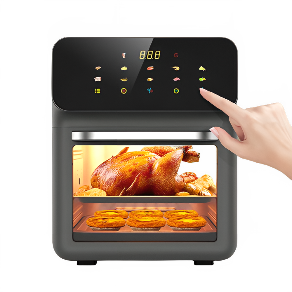 10L Large Capacity Visible Electric Air Fryer Convection Oven by All Mart Bristol Ltd
