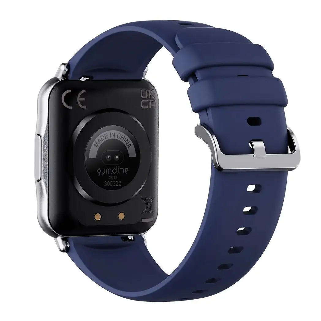 Gymcline Ciro Fitness Tracker w/ 25 Sports Modes & IP68 Water Protection, Navy by Gymcline