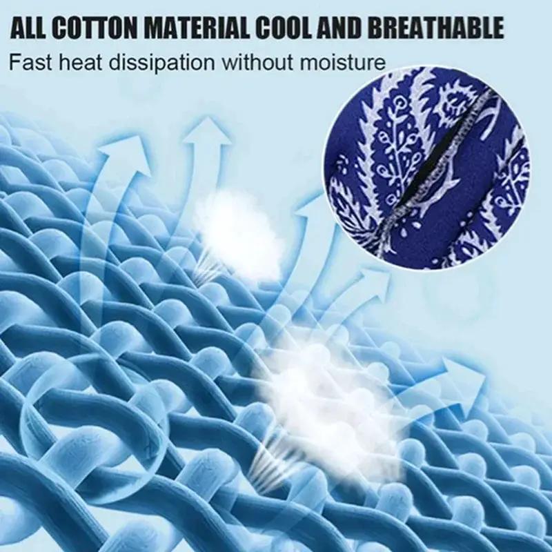 Outdoor Summer Ice Cooling Scarf Neck Wrap Headband Cooling Bandana Scarf Sports Headband Towel Wristband Sun Protection Scarf by All Mart Bristol Ltd