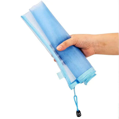 Nylon Mesh File Bag A4 A5 A6 Transparent Zipper Test Paper Information Bag Office Student Pen Bag Subject Bag Puzzle Storage Bag by All Mart Bristol Ltd