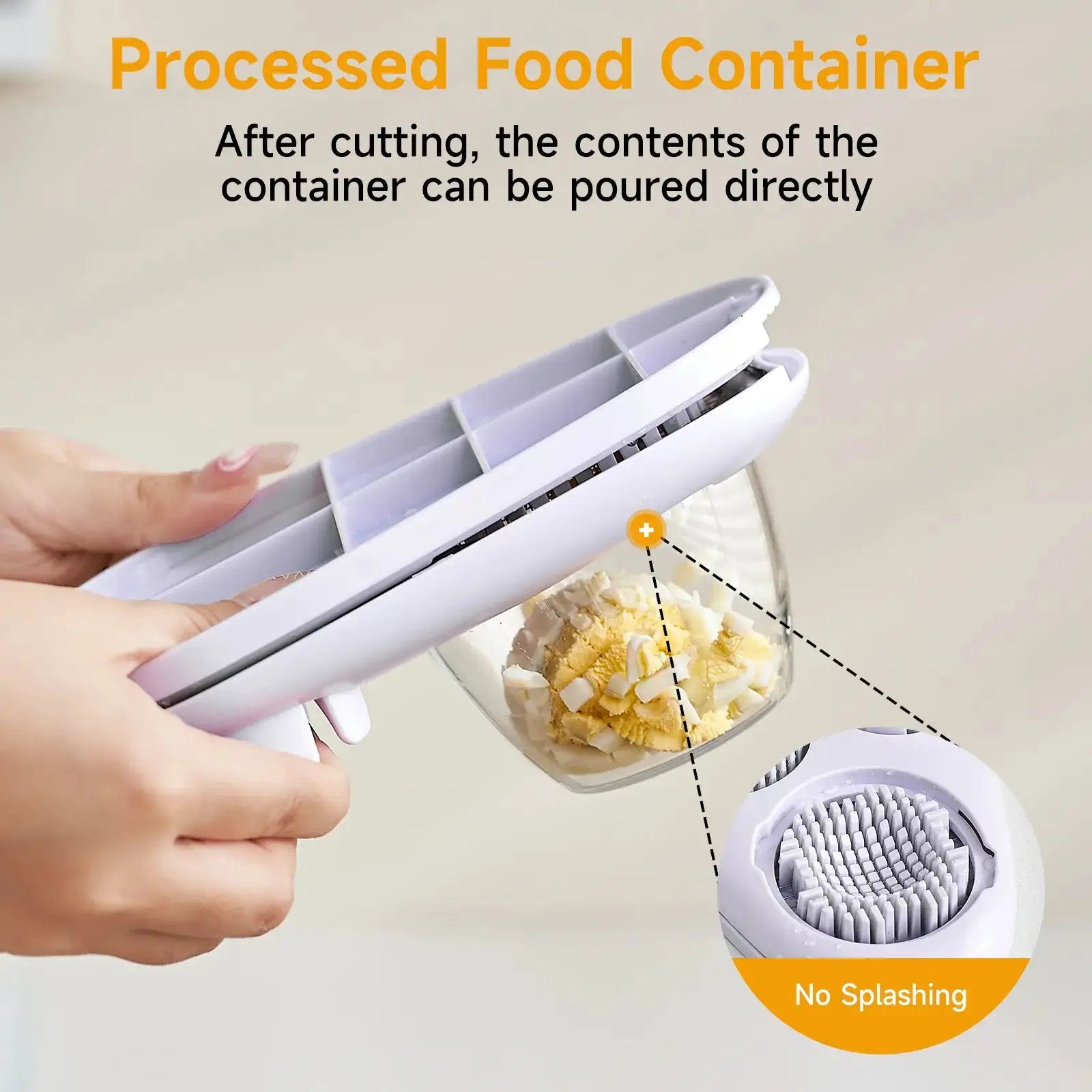 3-In-1 Multifunctional Egg Slicer, Stainless Steel Egg Cutter for Boiled Eggs, Century Eggs, Strawberry and Soft Fruits, Easy Egg Slicer Chopper for Salads, Bento and Kitchen Prep by All Mart Bristol Ltd