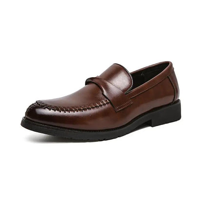 Mens Casual And Stylish Leather Shoes In British Business Style by Dropshipman