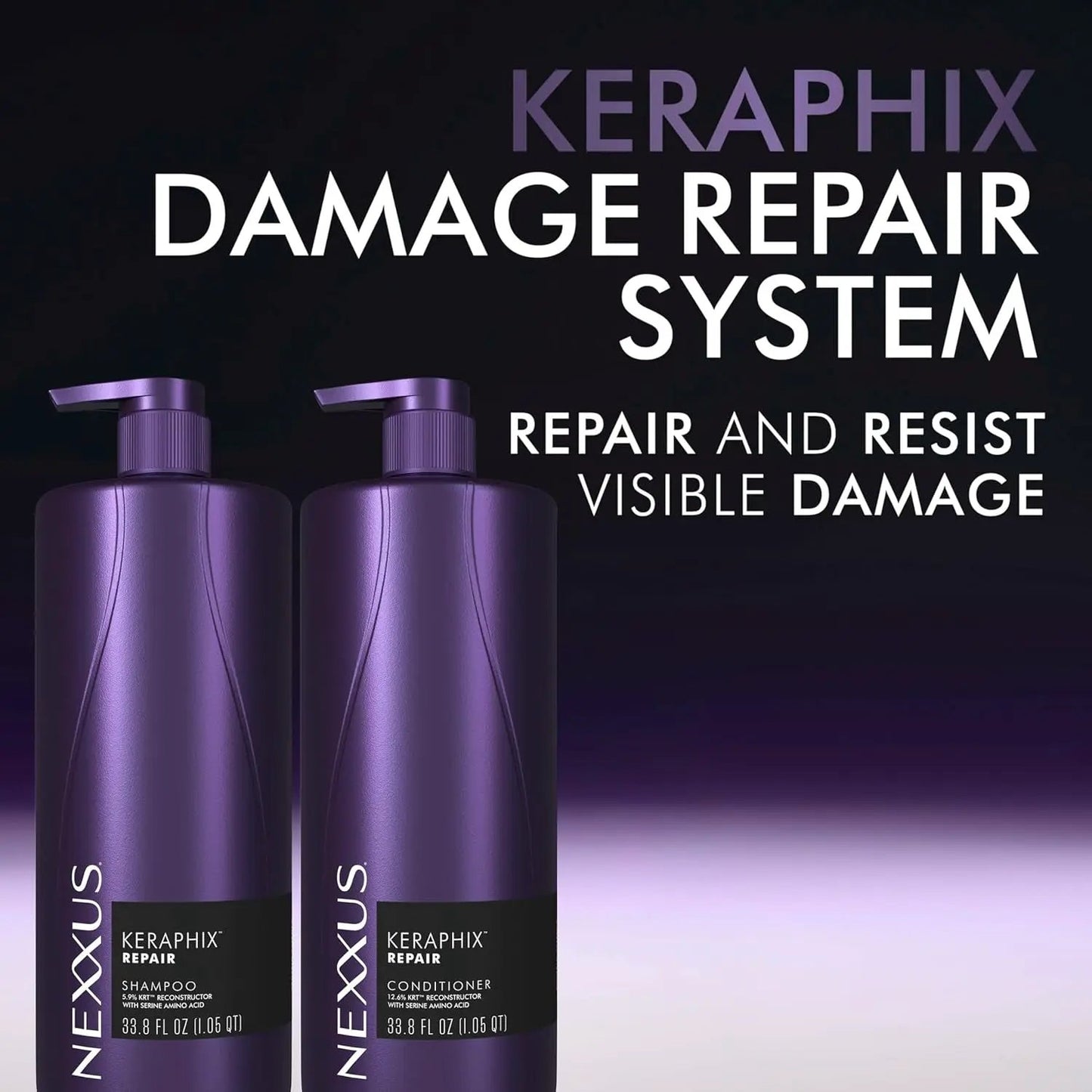 Keraphix Conditioner for Damaged Hair - 33.8 oz Repair & Revive Your Locks! by All Mart Bristol Ltd