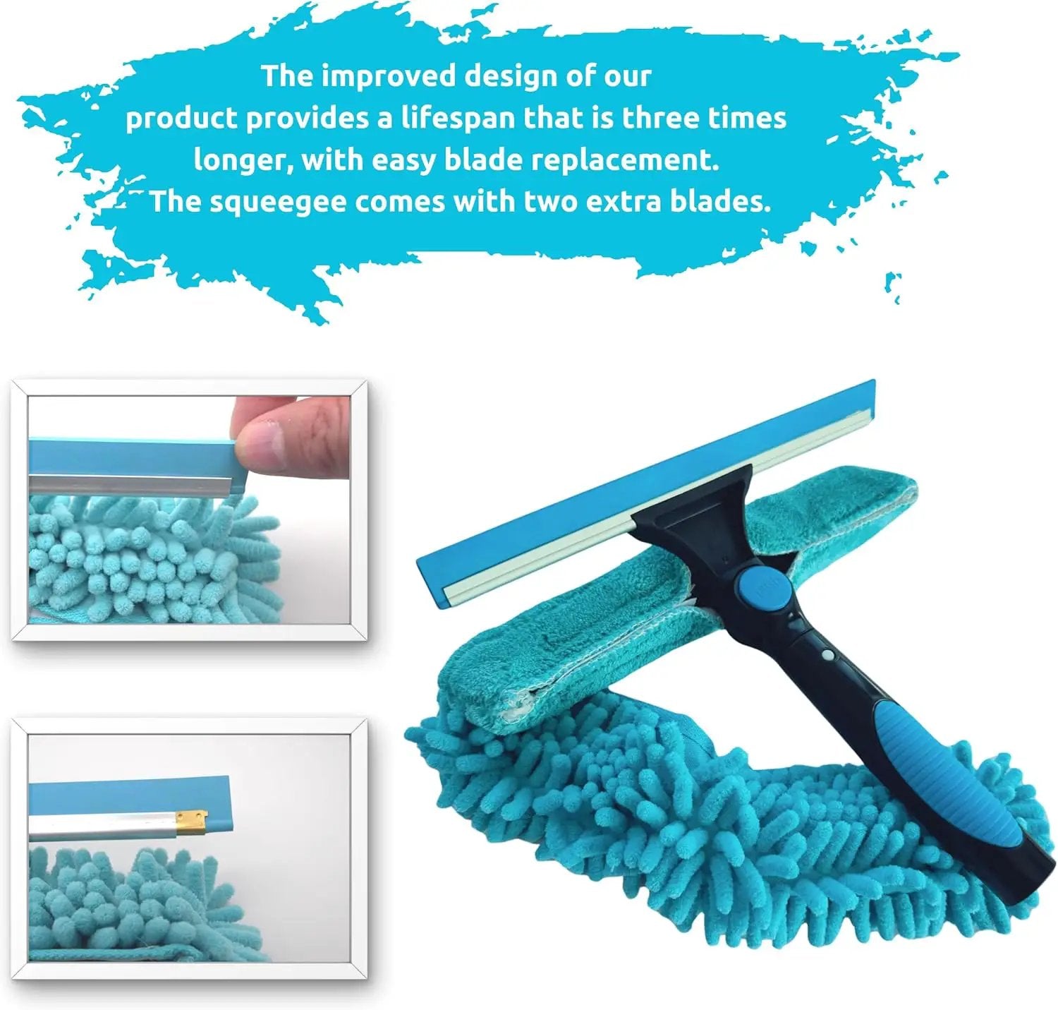 IGAD Pole Single Pivot 10 inch (25cm) Squeegee by IGADPole