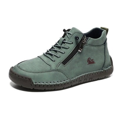 Hand-stitched Womens Shoes Soft Sole Flat Casual by Dropshipman