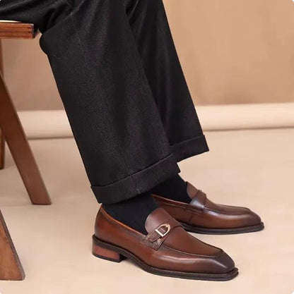 Men's Genuine Leather Outdoor Casual Shoes by Dropshipman