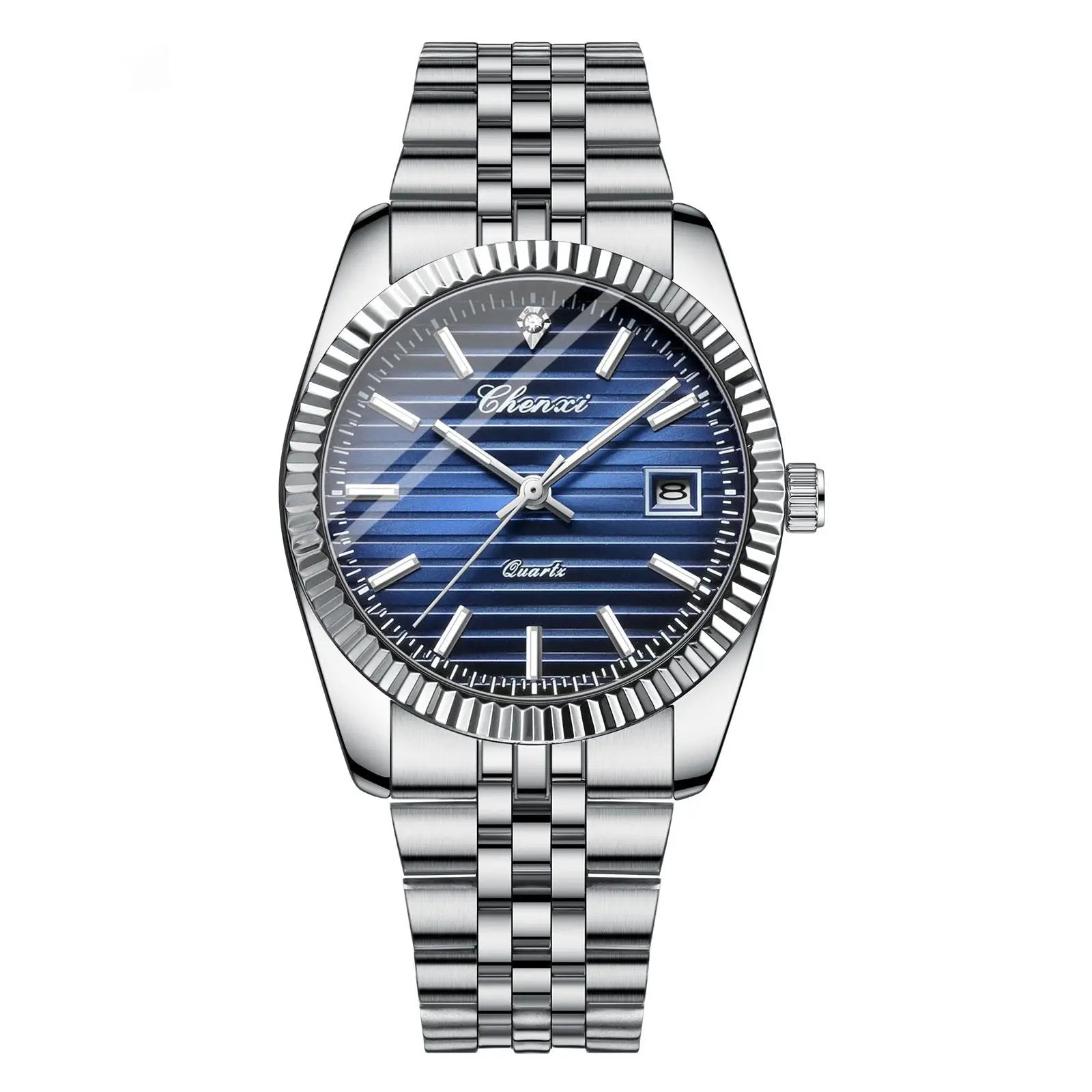 Business Calendar Luminous Waterproof Quartz Watch by Dropshipman