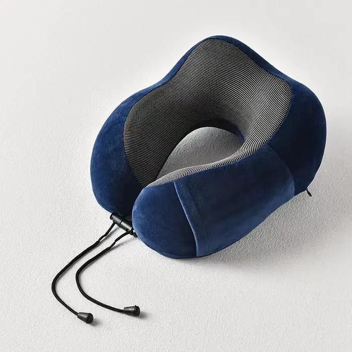 U-shape Pillow Travel Pillow Of Memory Foam Neck Pillow Siesta Neck Pillow Neck Pillow Magnetic Cloth U-shaped Pillow by Dropshipman