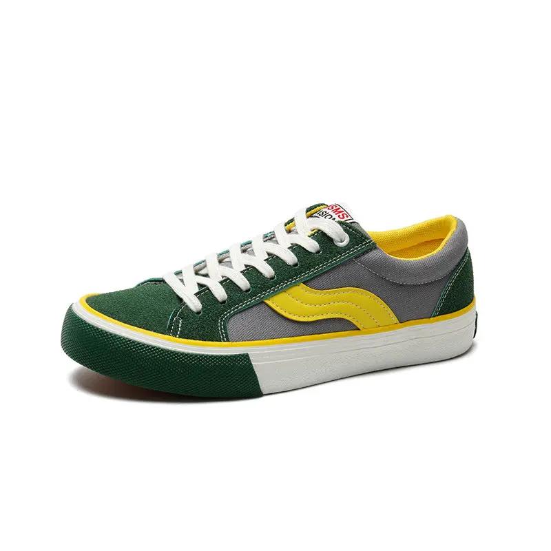 Retro Couple Board Breathable Canvas Shoes by Dropshipman