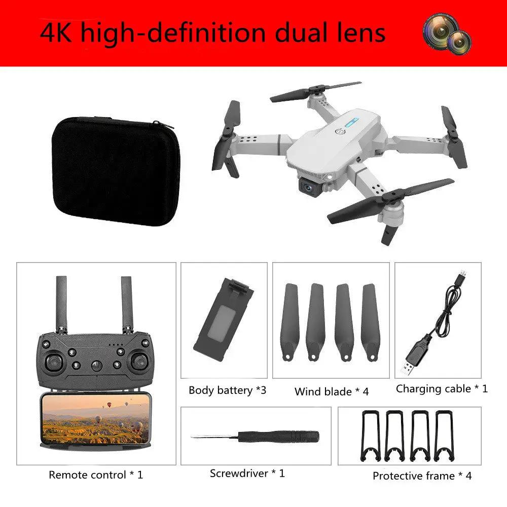 E88 Drone Photography Of High-definition Folding Four Axis by Dropshipman
