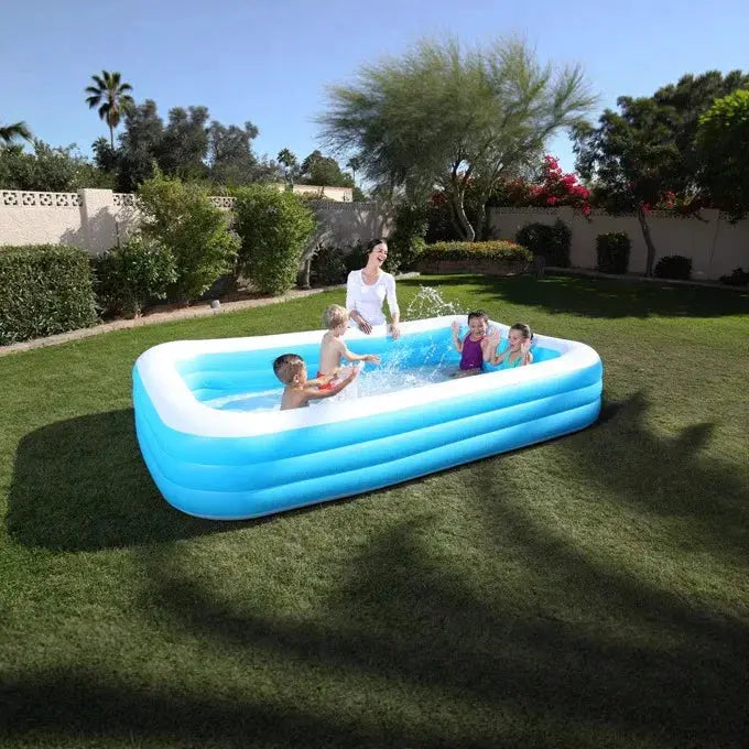 Family paddling pool, inflatable swimming pool, children's ocean ball pool by All Mart Bristol Ltd