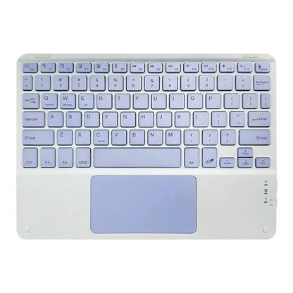 Bluetooth Keyboard With Touch For Mobile Phone Tablet Wireless Rechargeable by Dropshipman