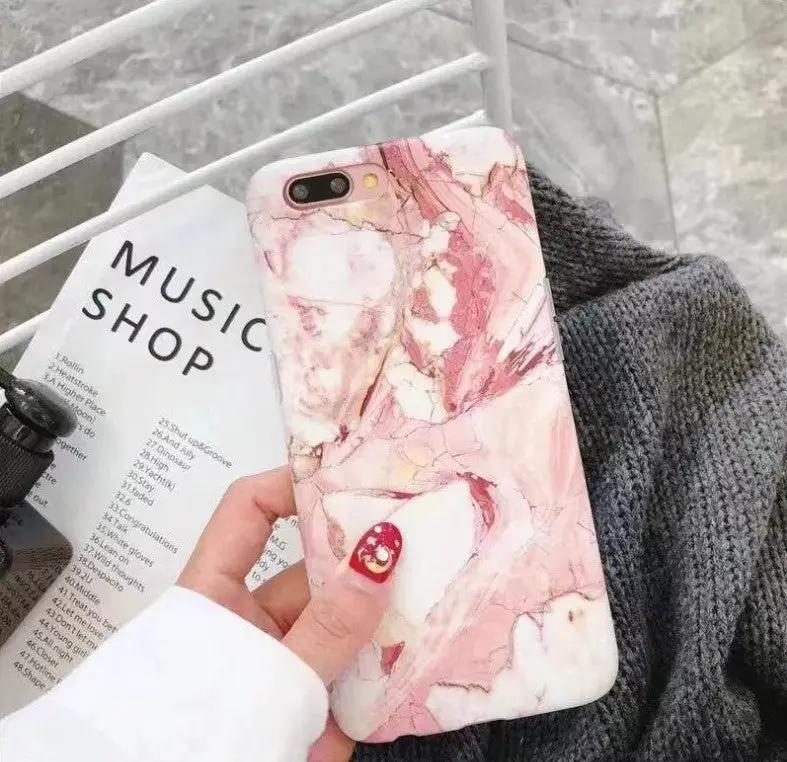Compatible with Apple, Luxury marble phone case for iPhone 7 case for iphone X 7 6 6S 8 Plus 6S case cover XR XS MXA silicon case by Dropshipman
