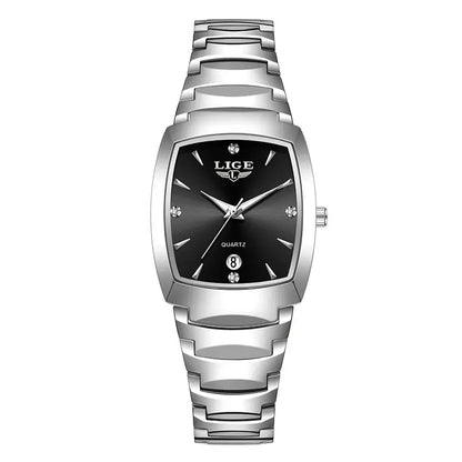 LIGE 2026 new Women's Watch Business Luxury Ladies clock Fashion quartz Simple Watch for Women Gift Women's wristwatch reloj+BOX by All Mart Bristol Ltd