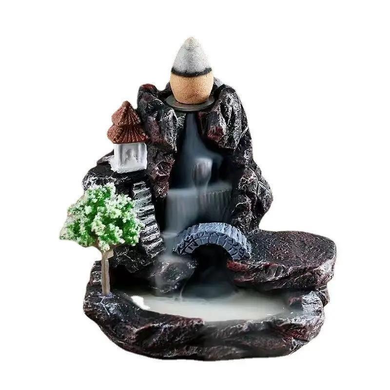 Creative Incense Burner Backflow Sandal Ceramic Incense Burner Ornaments by Dropshipman