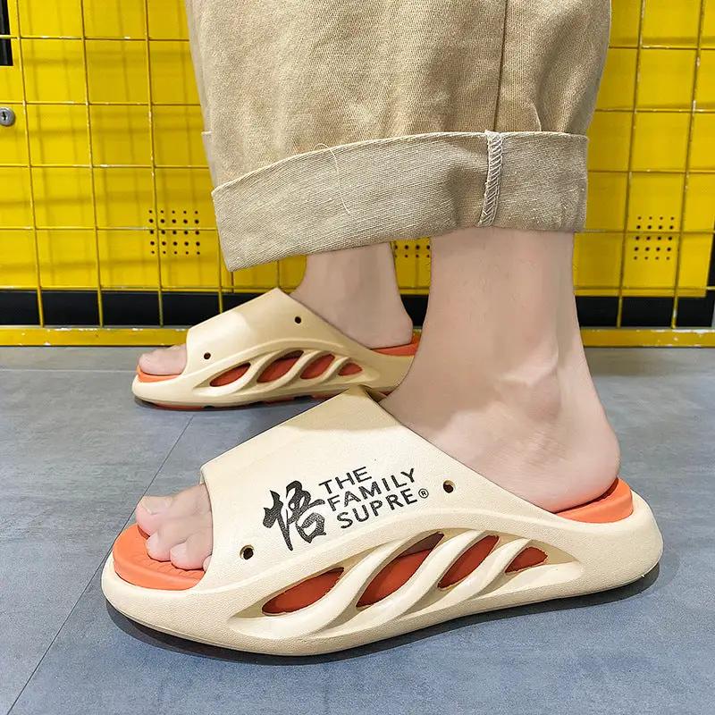 Men's Fashion Casual Outdoor Soft Bottom Sports Platform Slippers by Dropshipman