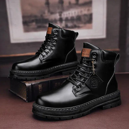 Martin Boots Men's British Style Retro by Dropshipman