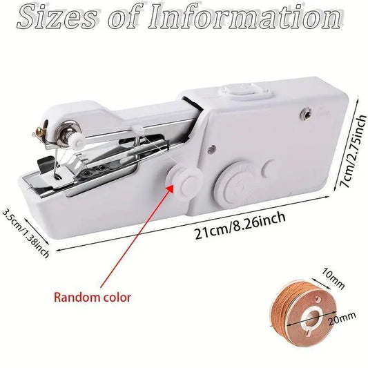 Household Sewing Machine, Portable Household Sewing Machine, with Fast Sewing Speed and Simple Operation, Suitable for Beginners to Use