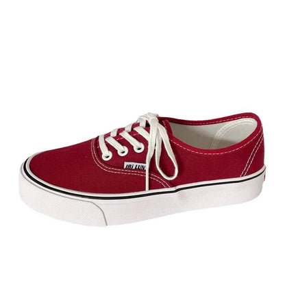 Flat-bottomed Retro Hong Kong-style Instagram-style Sneakers For Students by Dropshipman