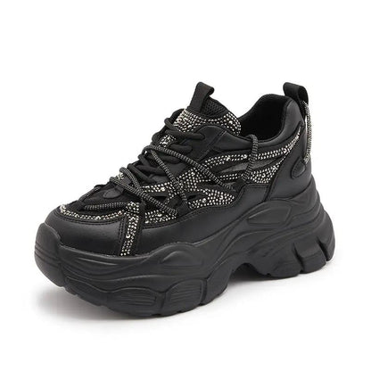 Thick Bottom Breathable Casual Daddy Shoes by Dropshipman