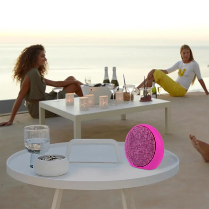 Soundz Fabric Bluetooth V4.1 Active Portable Speaker SZ250 & SZ300[SZ250 - Pink] by Soundz