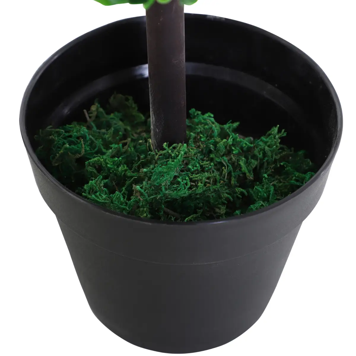 PE Set of 2 Artificial Boxwood Three Balls Topiary Plant Tree's Green by Outsunny