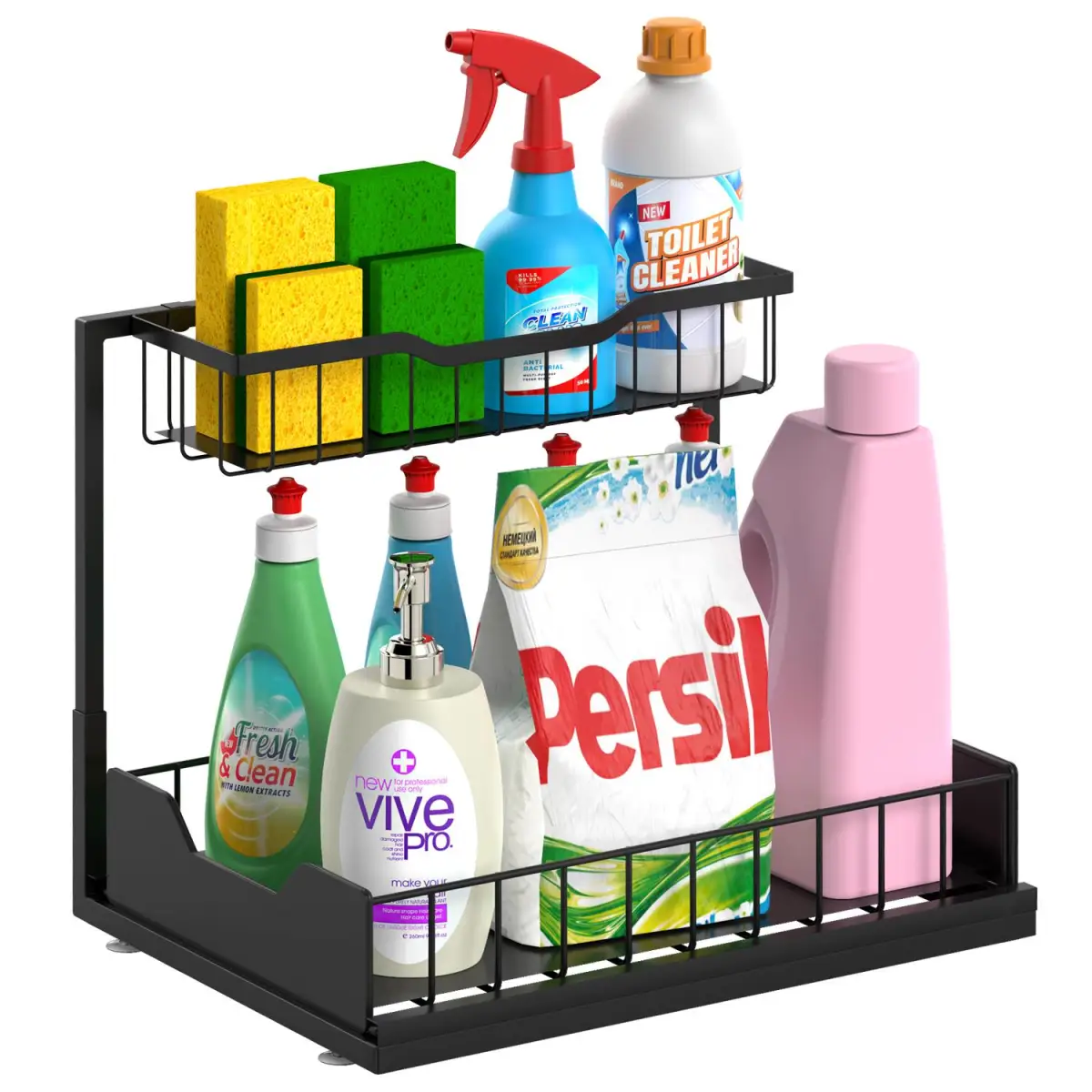 VINSANI METAL UNDER SINK STORAGE 1010498 by Vinsani