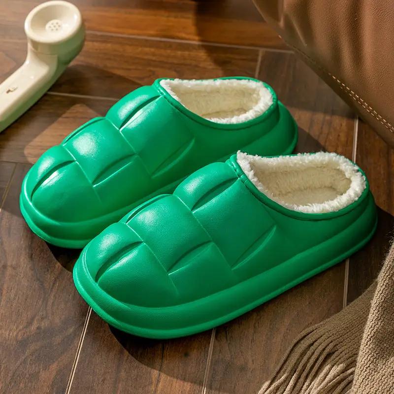 Women's Autumn And Winter Home Indoor Shit Feeling Platform Plus by Dropshipman