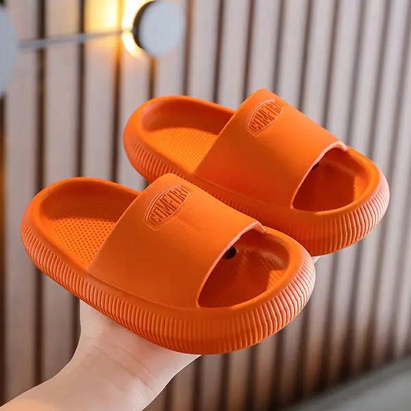 Slippery Wear-resistant Fashion Home Children's Literal Slippers by Dropshipman