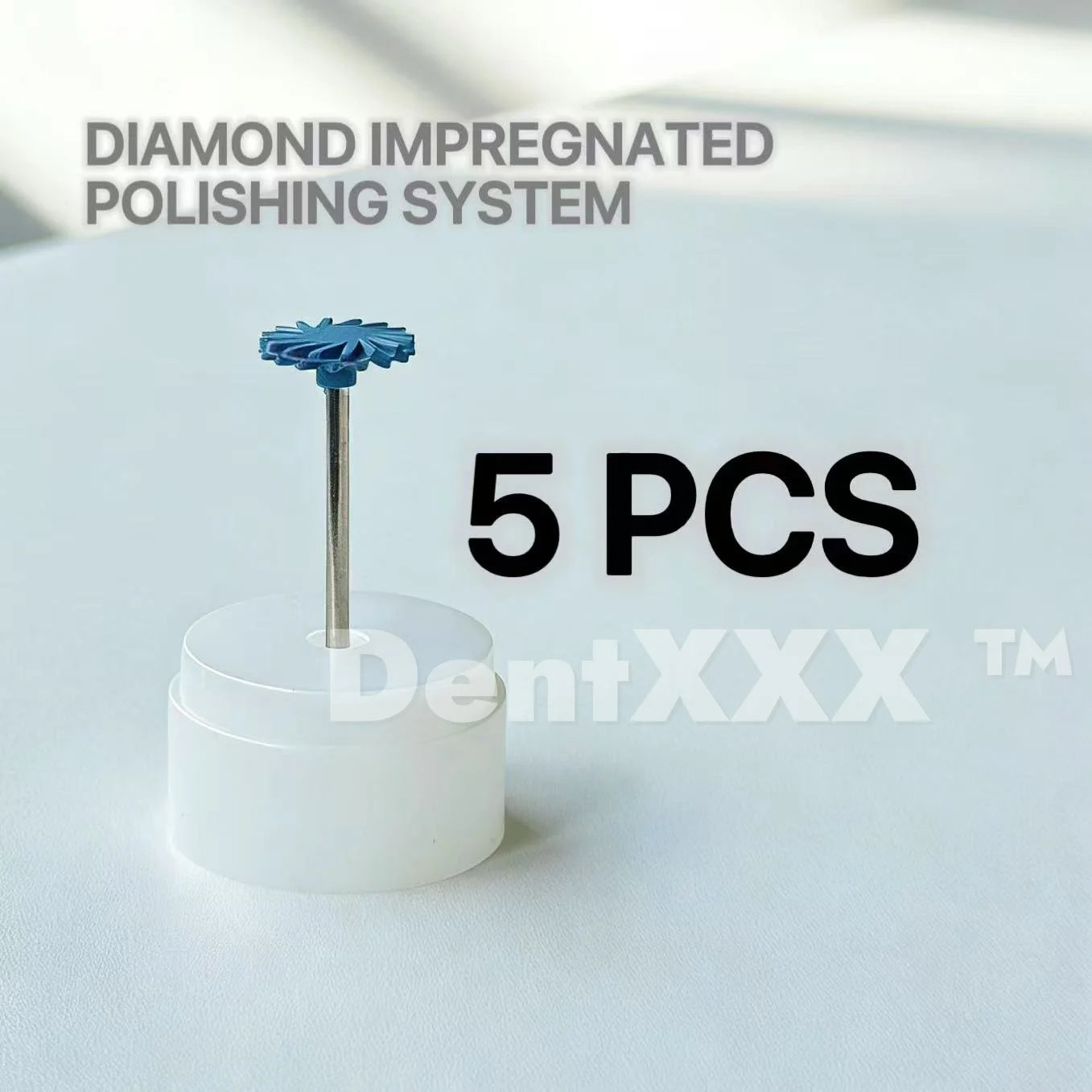 Diamond Polishing Head Grit MEDIUM 2.35MM FOR FINISHING AND POLISHING by All Mart Bristol Ltd