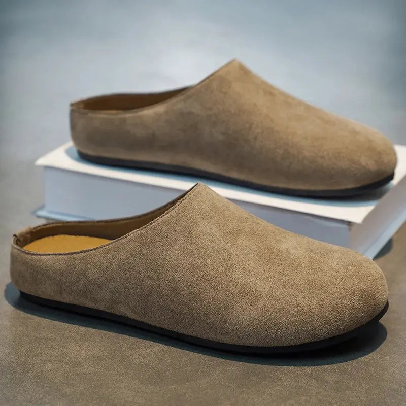 Men's casual slip-on slippers summer new soft-sole anti-slip outdoor breathable light youth fashion sports open-heel slippers by All Mart Bristol Ltd